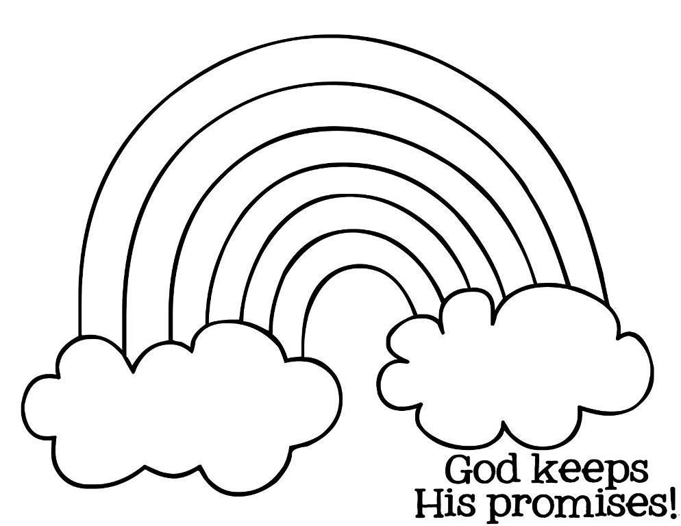 Printable Rainbow Coloring Pages For Kids   Thoughtfulcardsender