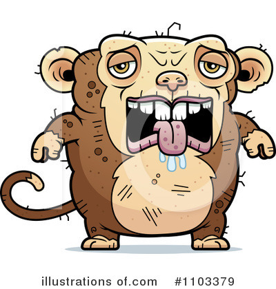 Sad Monkey Clipart Ugly