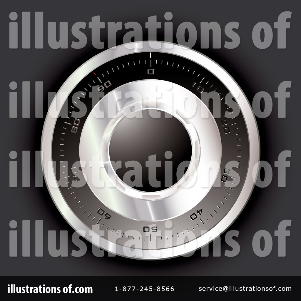 Safe Dial Clipart  1068501 By Michaeltravers   Royalty Free  Rf  Stock