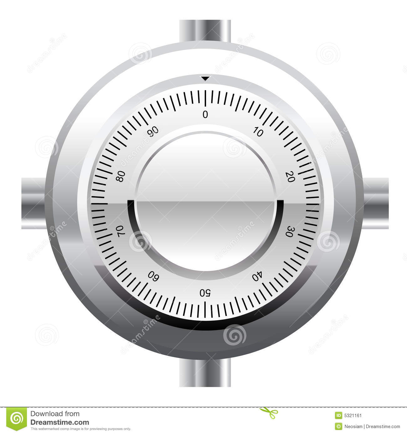 Safe Dial Stock Image   Image  5321161