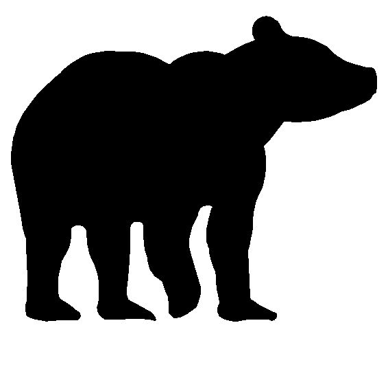     Silhouettes   Pinterest   Bear Silhouette Bears And Silhouette