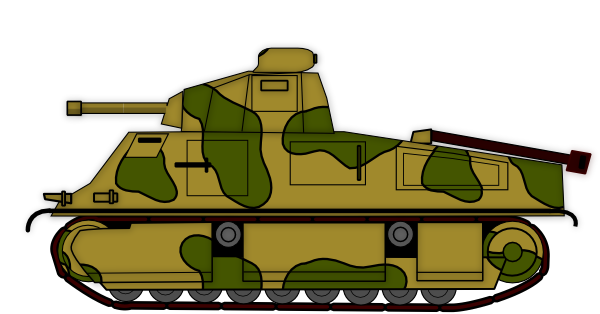 Wwii Tank Clipart