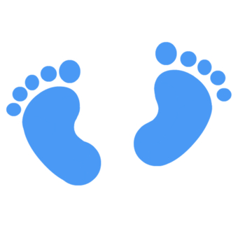 Baby Boy Footprint Border Baby Footprint Pictures