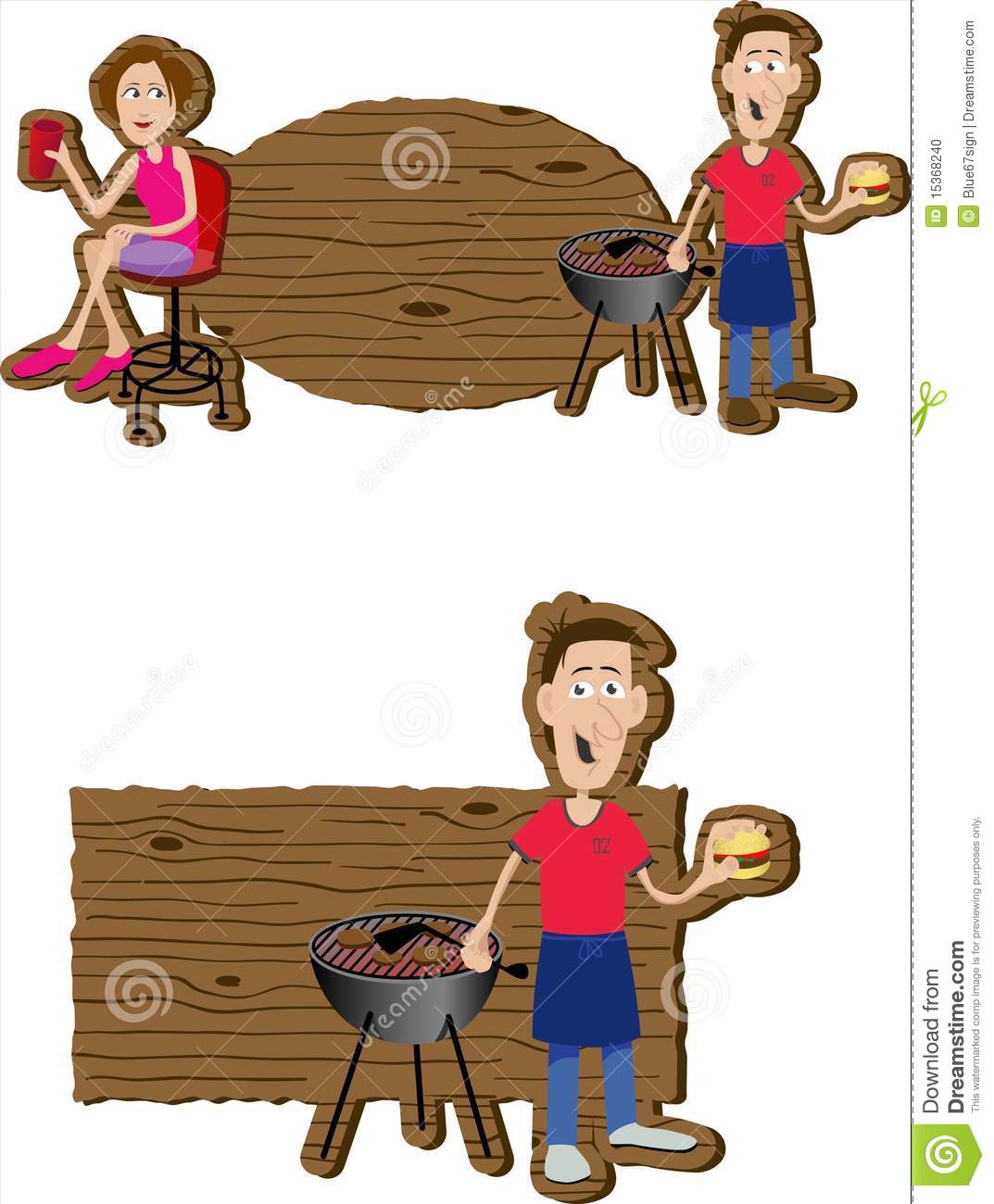 Bbq Signs Stock Photo   Image  15368240