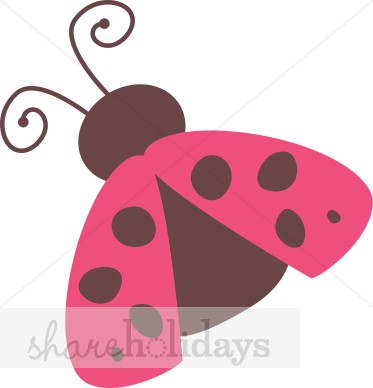 Flying Ladybug Clipart