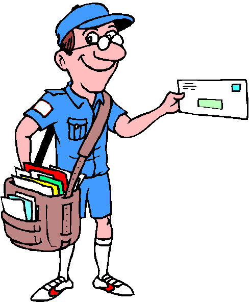 Mail Carrier Clip Art