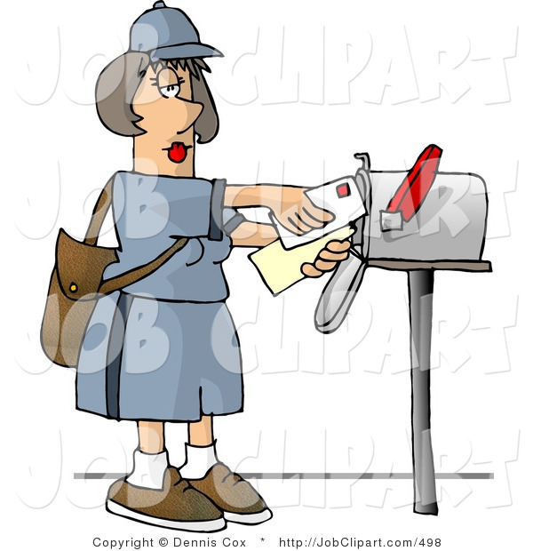 Mail Carrier Clip Art