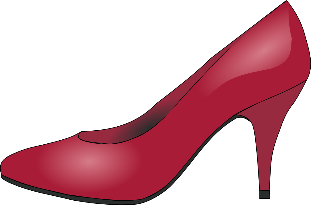 Onlinelabels Clip Art   Red Shoe