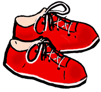 Red Shoes Clipart