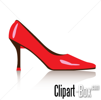 Related Red Shoe Cliparts