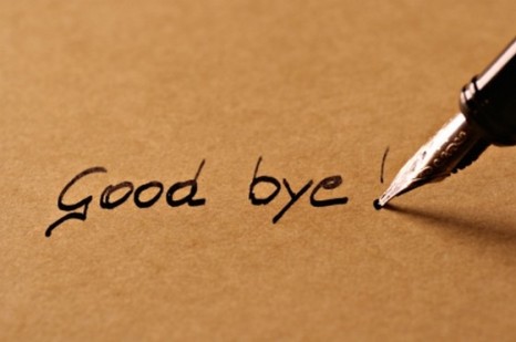 Saying Goodbye 