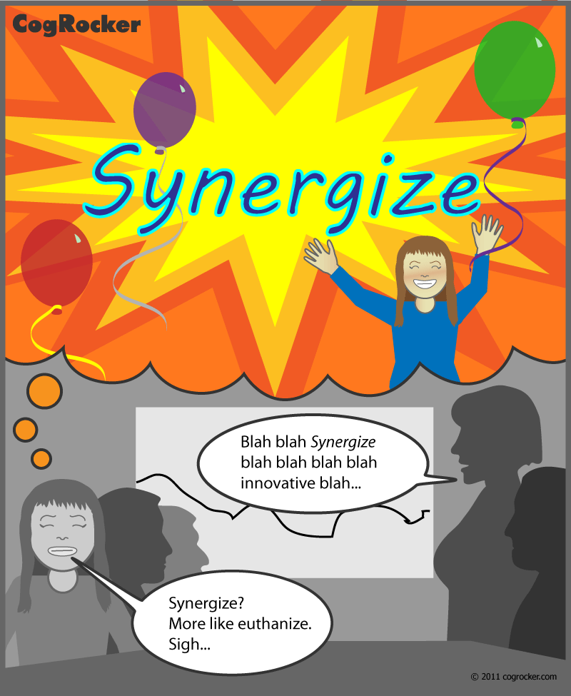 Synergize Cogrocker Likes To Synergize