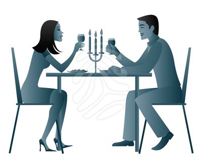 Candlelight Dinner Clip Art Clipart   Free Clipart