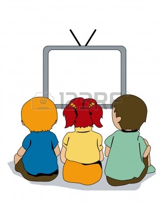 Clipart Watching Children Clip Art Sub Watching Tv Free Clipart