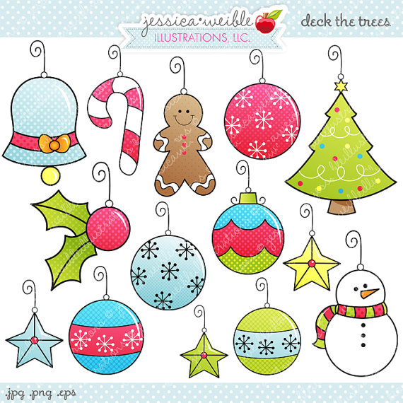 Cute Digital Clipart Commercial Use Ok Christmas Graphics Christmas