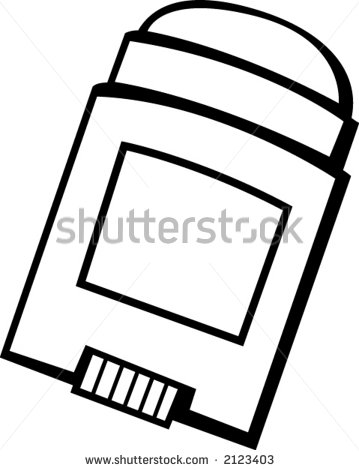 Deodorant Clipart Stock Vector Deodorant Stick Applicator 2123403 Jpg