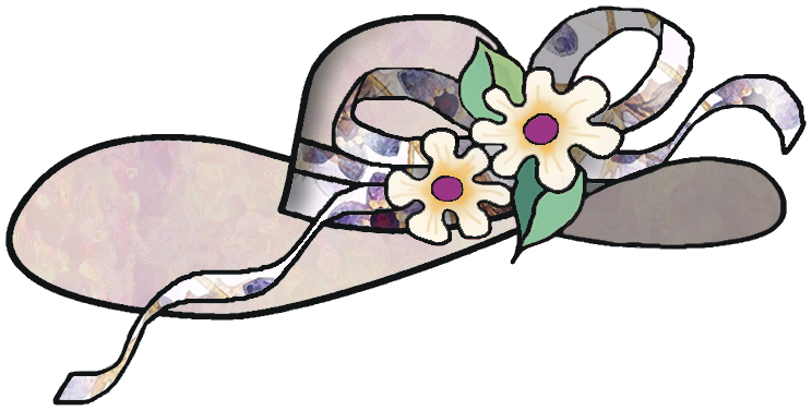 Fashion Hats   Clip Art Prints For Your Decoupage And Paper Crafts    