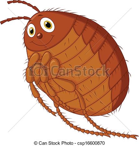 Flea Cartoon Csp16600870   Search Clipart Illustration Drawings And