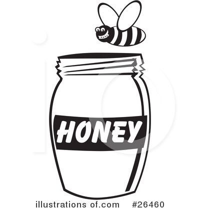 Honey Clipart  26460   Illustration By David Rey