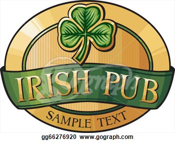 Irish Pub Label Design