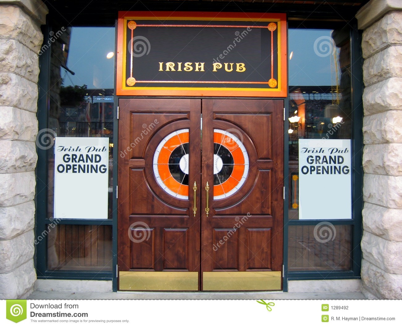 Irish Pub Stock Photography   Image  1289492