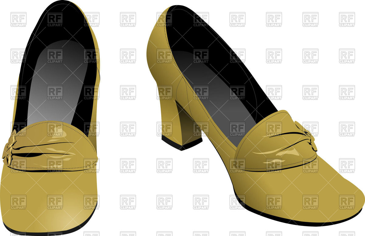 Old Fashioned Female Shoes 54228 Beauty Fashion Download Royalty    