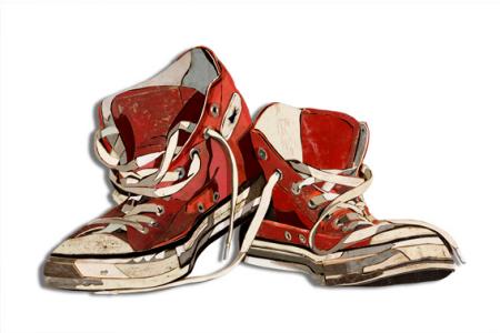 Old Shoes Clipart Diederick Kraaijeveld  Oudhout  Old Wood  Daily Art    