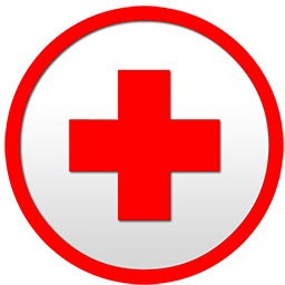 Other Sizes Of Red Cross Red Round Circle Clip Art Image