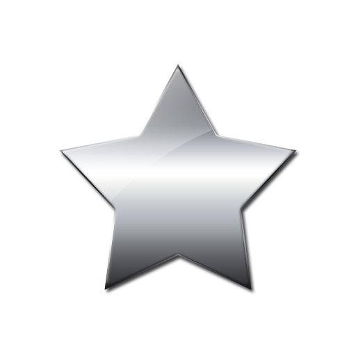 Silver Star Clip Art