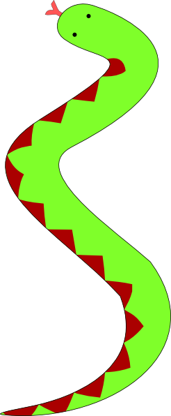 Snake Clip Art At Clker Com   Vector Clip Art Online Royalty Free    