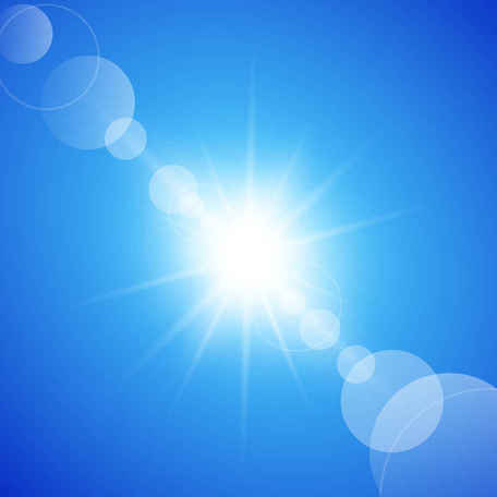 Sunny Sky Clipart Sunny Blue Sky Background