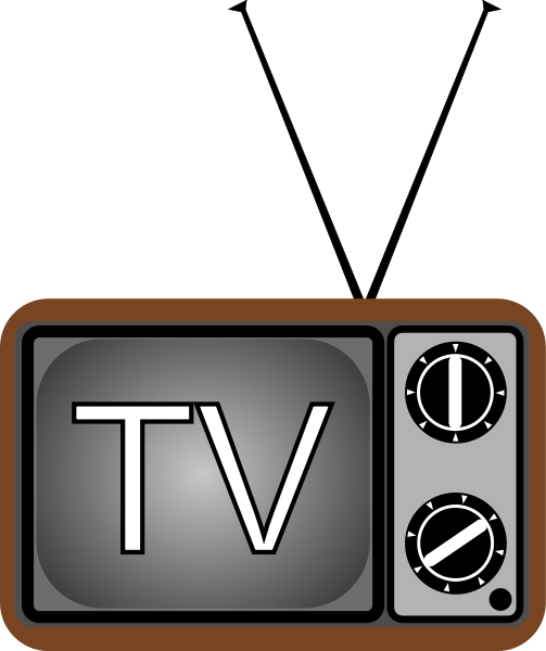 Televisiontv Clipart Medium Size