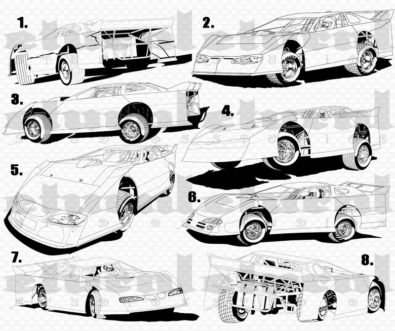 Back   Gallery For   Late Model Race Car Clipart