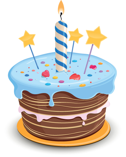     Cake Vector Material 04 Download Name Set Of Birthday Cake Vector