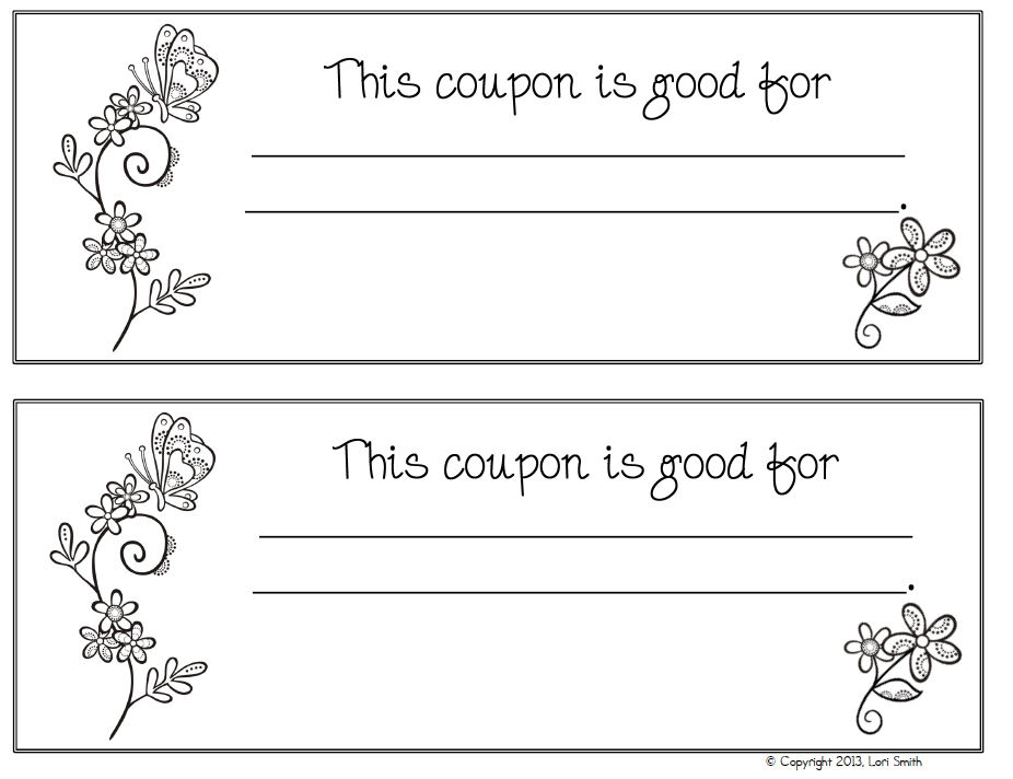 Coupon Book Clip Art Finally I Have Included The