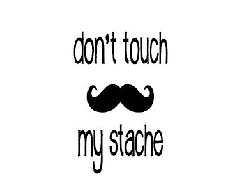 Don T Touch My Stache Decal