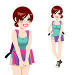 Free Women S Tank Top Template Cliparts   Clipart Me