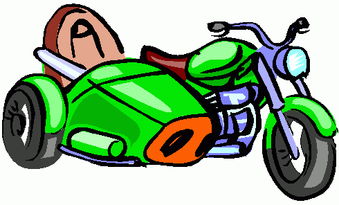 Motorcycle With Sidecar 1 Clipart   Motorcycle With Sidecar 1 Clip Art