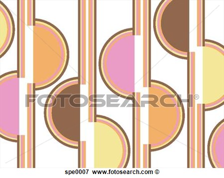 Of A Repeated Peek A Boo Design Spe0007   Search Eps Clipart