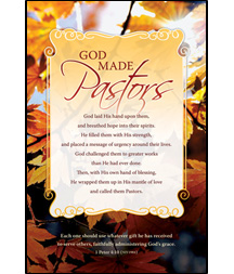 Pastor Anniversary Bulletin Cover Clip Art