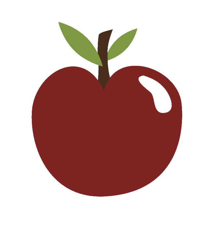 School Apple Clip Art