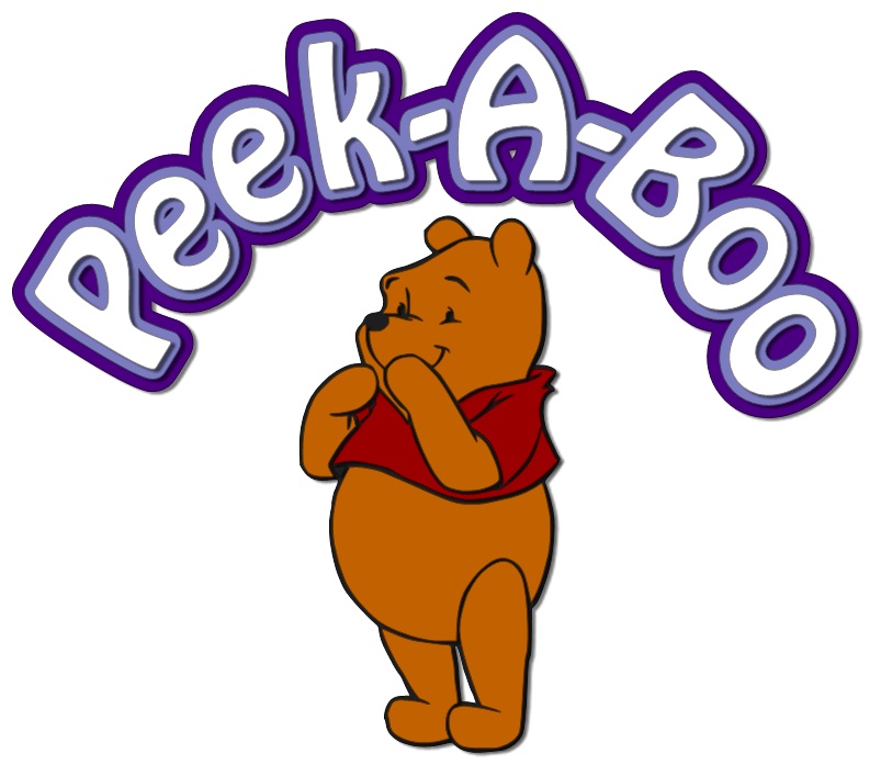 Scrappinbykris  Peek A Boo Pooh