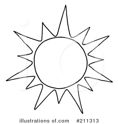 Sun Clipart  211313   Illustration By Hit Toon