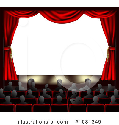 Theater Clipart  1081345 By Geo Images   Royalty Free  Rf  Stock