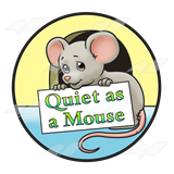 Beka Book    Clip Art    Quiet As A Mouse Incentive Award