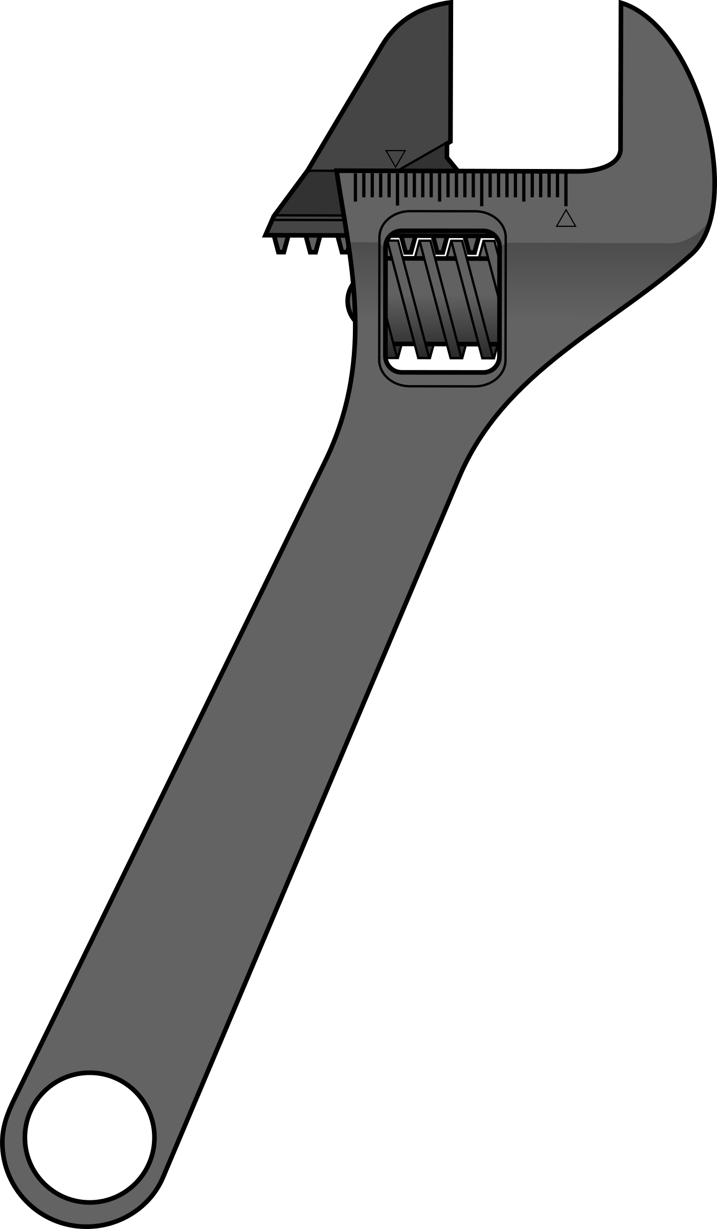 Box Wrench Clipart Clipart   Adjustable Wrench