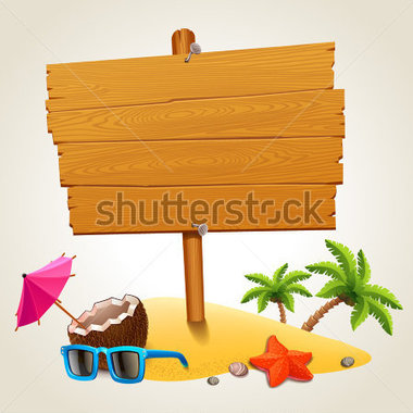 Download Source File Browse   Nature   Wood Sign In The Beach Icon