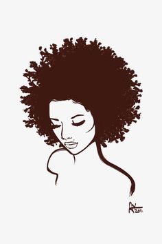 Natural Hair Art On Pinterest   Natural Hair Art Afro And Afro Art