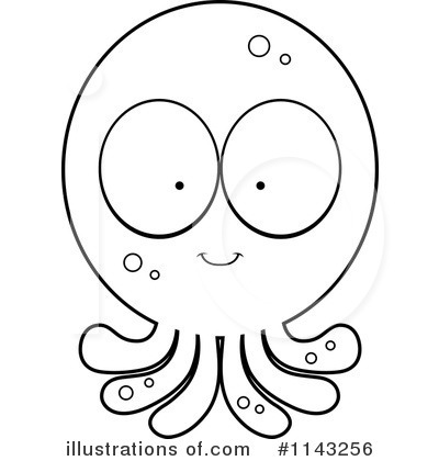Octopus Clipart  1143256   Illustration By Cory Thoman
