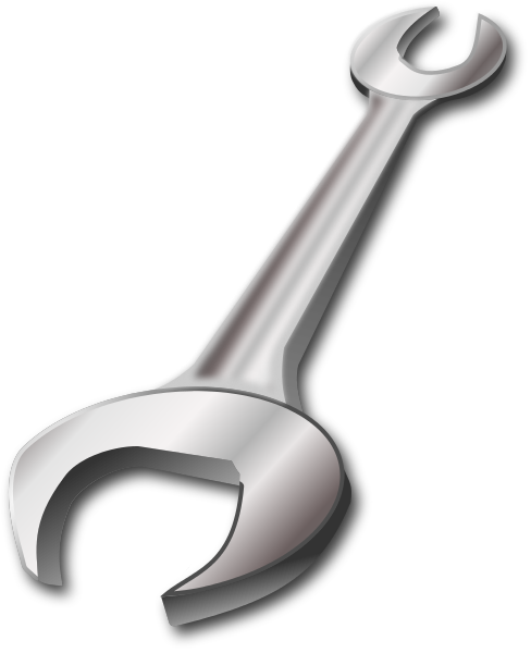 Open End Wrench Clipart Wrench Open End